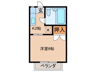 メゾンマルタの物件間取画像